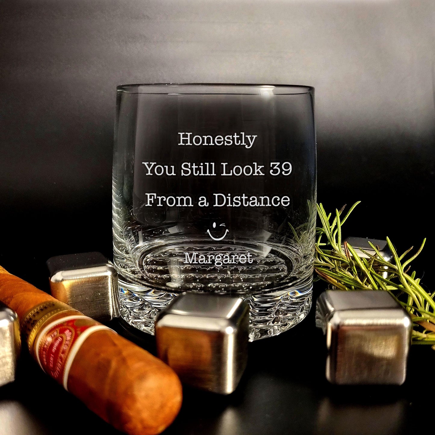 Lustiges Whiskyglas, Geburtstagsgeschenk für ihn, Premium-Gravurgläser, Geburtstagsgeschenk für Whiskyliebhaber, personalisiertes Glasgeschenk für Männer